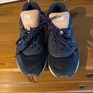 New Balance 997H blue / pink suede and mesh